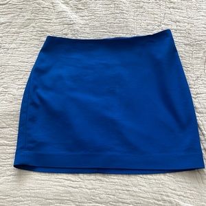 Blue skirt